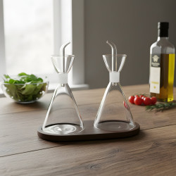 Glass Oil Dispenser - 2 Pcs